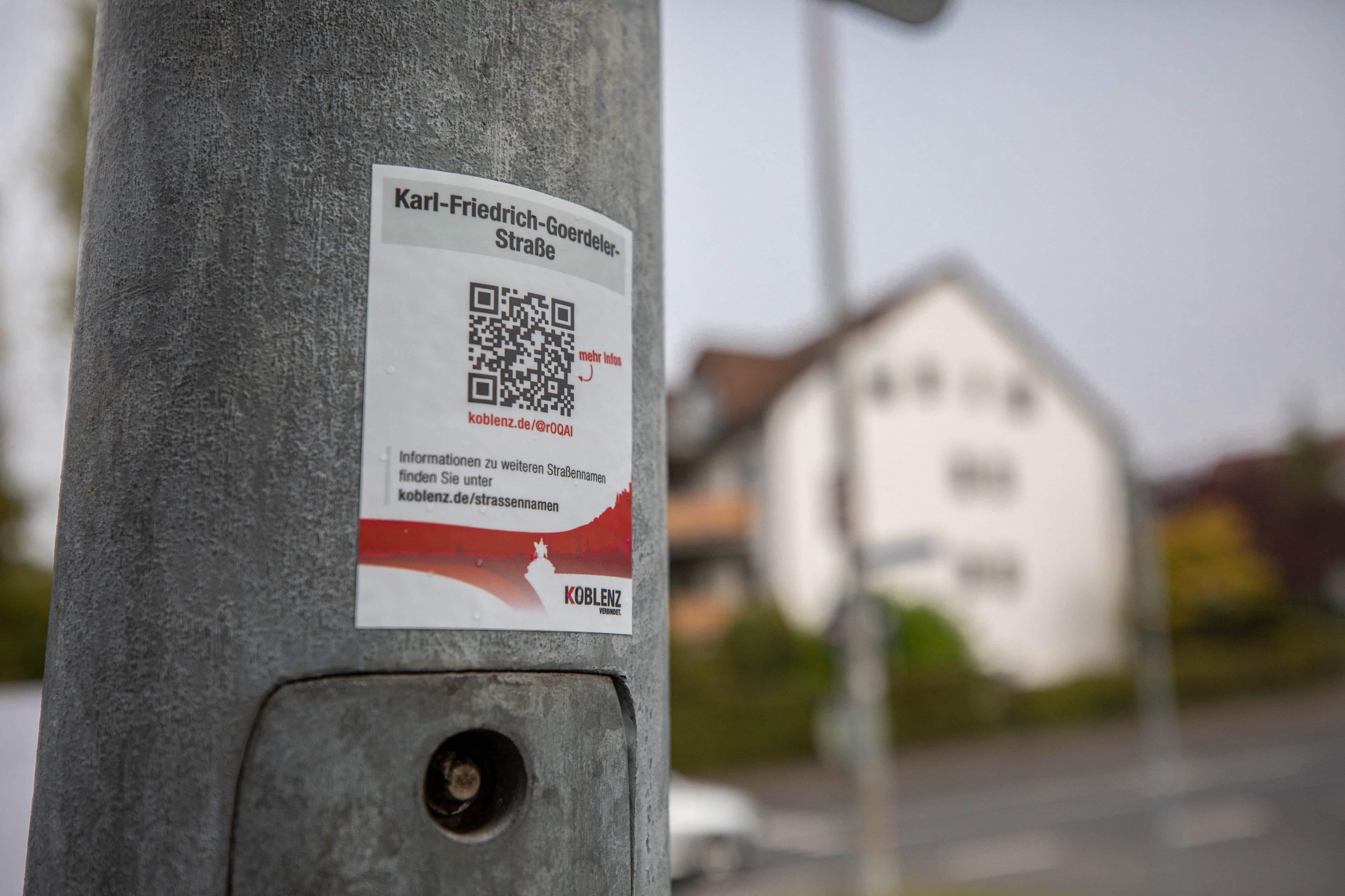 Förderung lokaler Geschichte mit QR-Codes in Koblenz