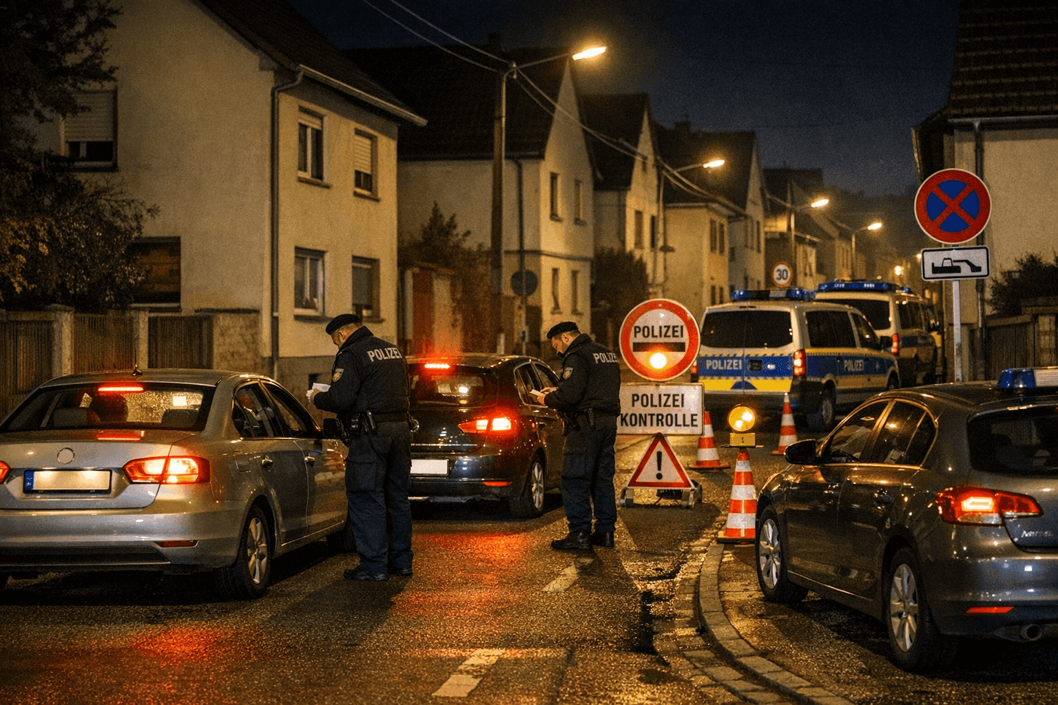 Nächtliche Kontrolle in Bad Dürkheim: Mehrere Fahrer erwischt