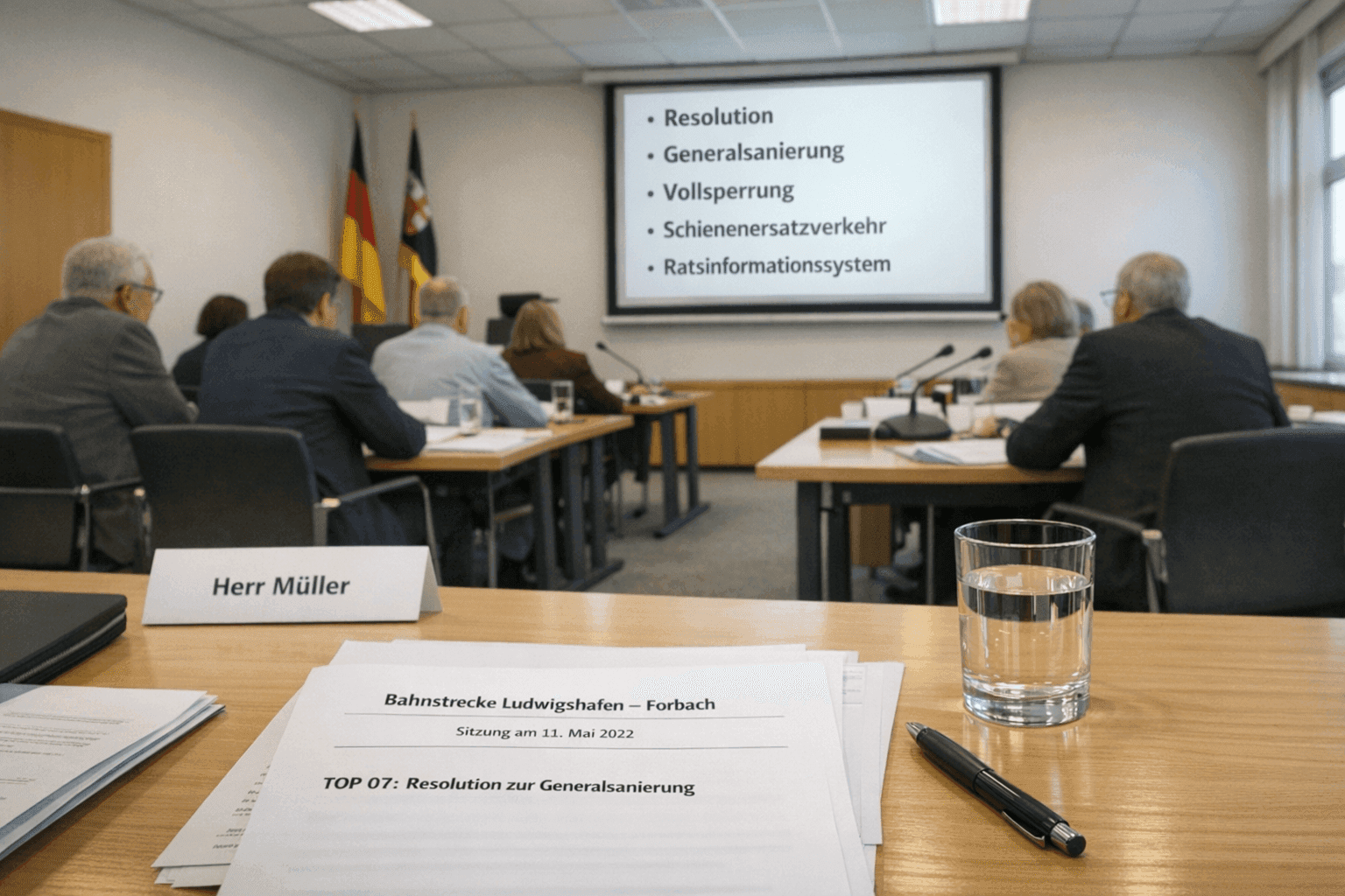 Stadtrat stellt sich gegen Bahn-Vollsperrung
