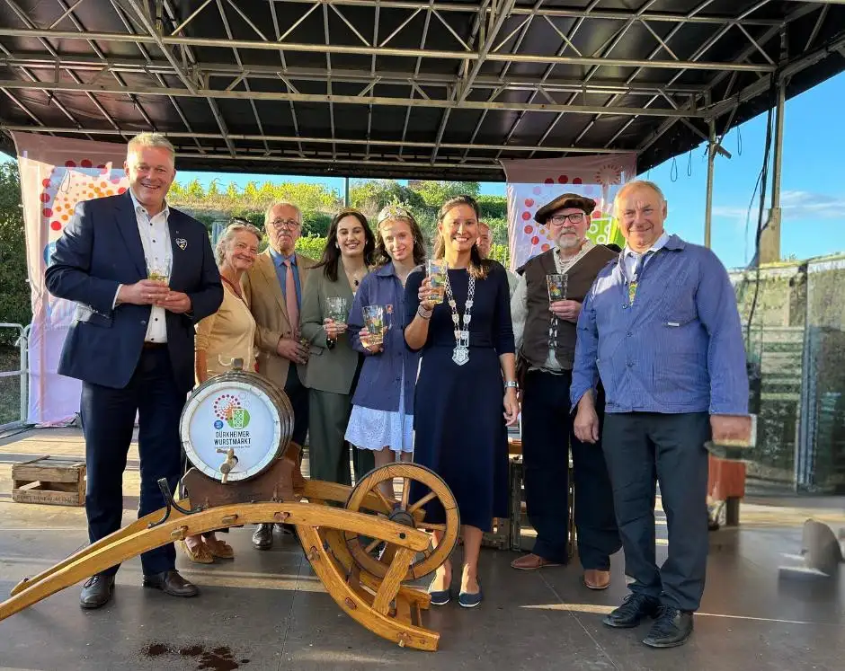 610. Dürkheimer Wurstmarkt eröffnet mit festlichem Auftakt in Bad Dürkheim