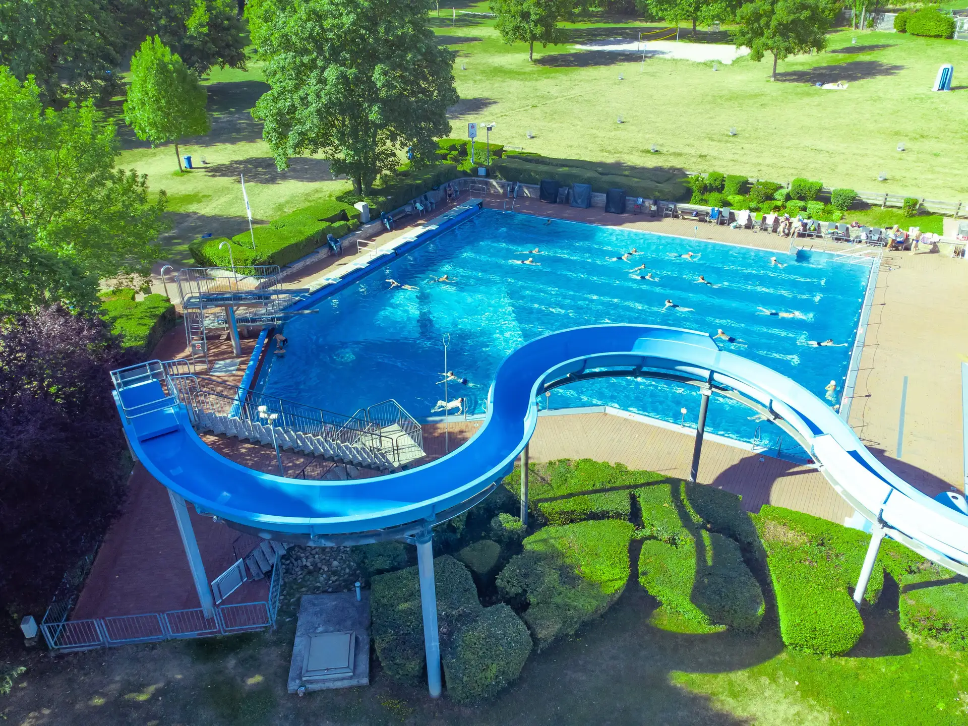 Eröffnung der Freibadsaison 2024 im Wartbergbad