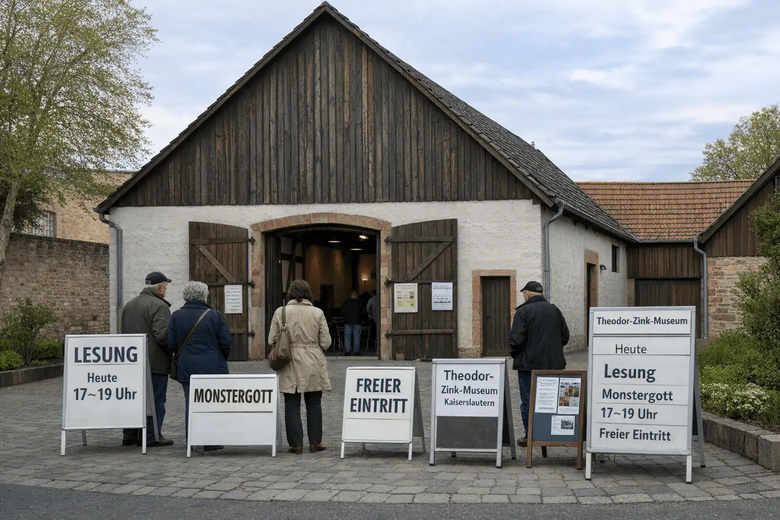 Kostenlose Lesung in Kaiserslautern: „Monstergott“ sorgt für Gesprächsstoff