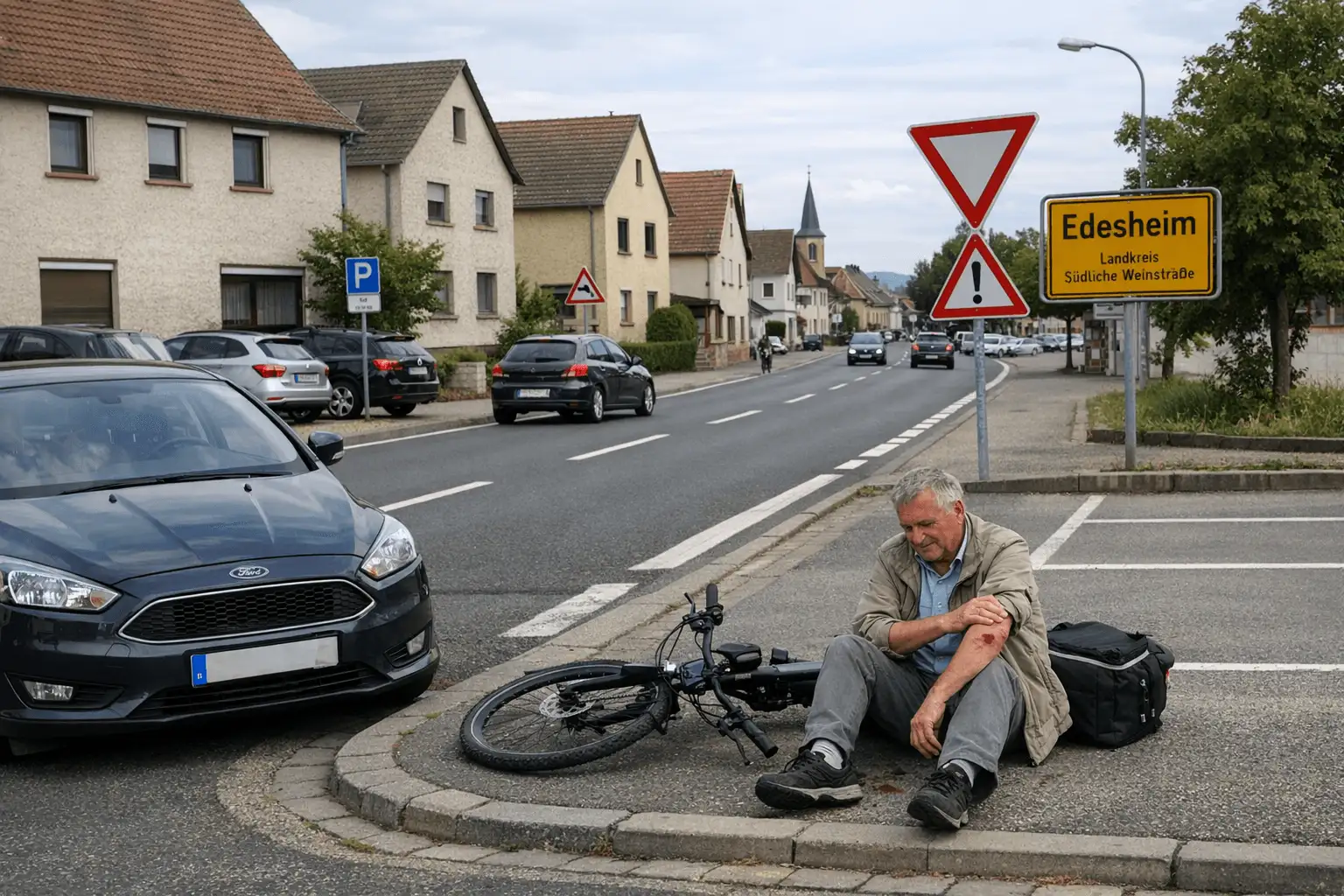 Kurzmitteilung: Pedelecfahrer in Edesheim bei Unfall verletzt