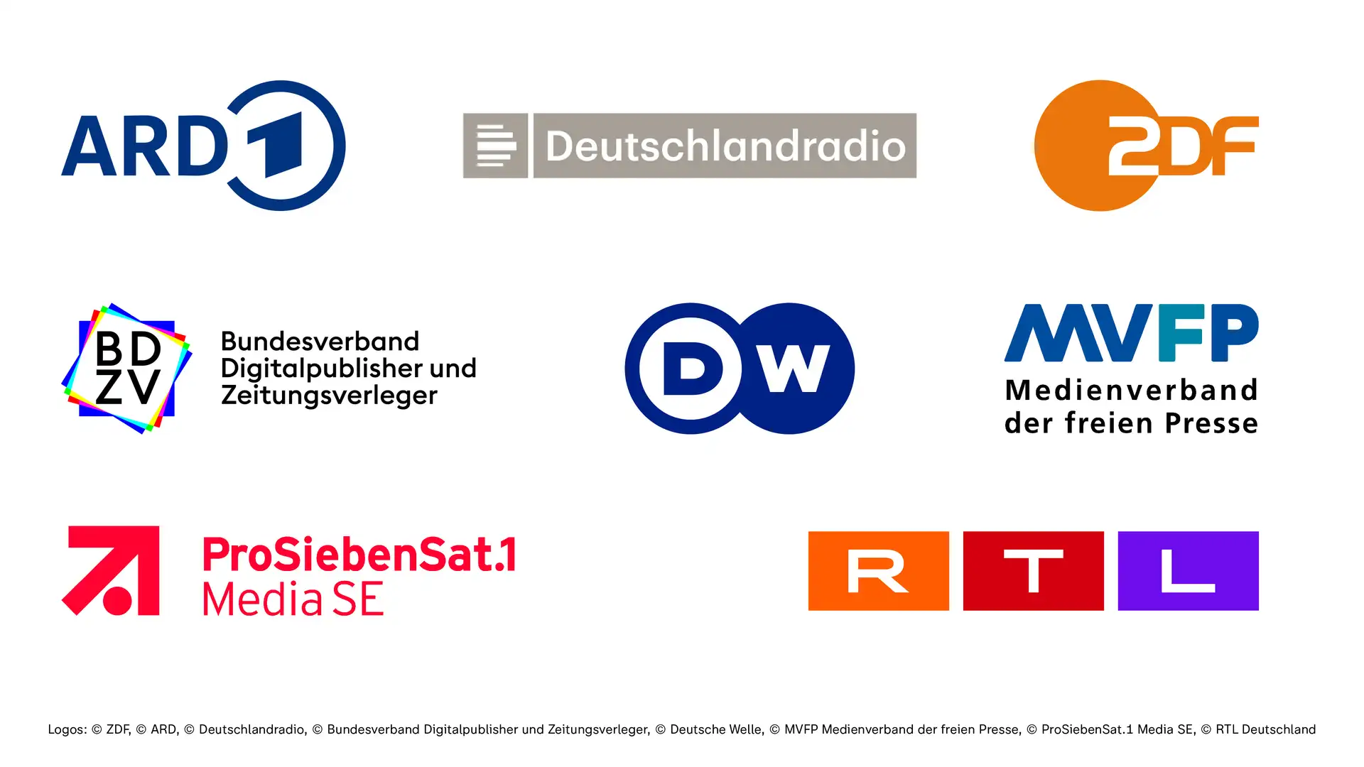 ARD, Deutschlandradio, ProSiebenSat.1, RTL Deutschland, Deutsche Welle, ZDF, BDZV und MVFP: Medienunternehmen und -verbände wenden sich gegen amerikanische VISA-Pläne für Korrespondenten