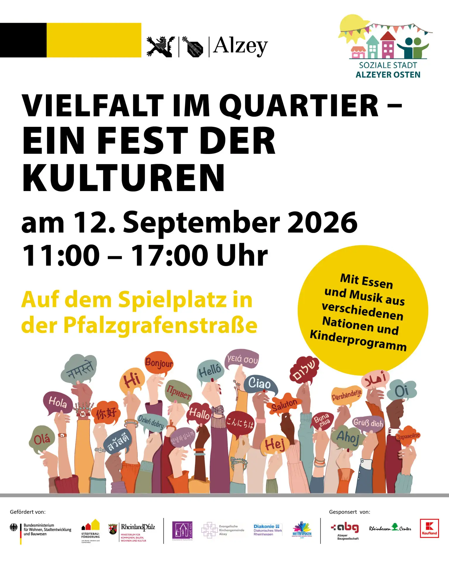 Titelbild zum „Fest der Kulturen“