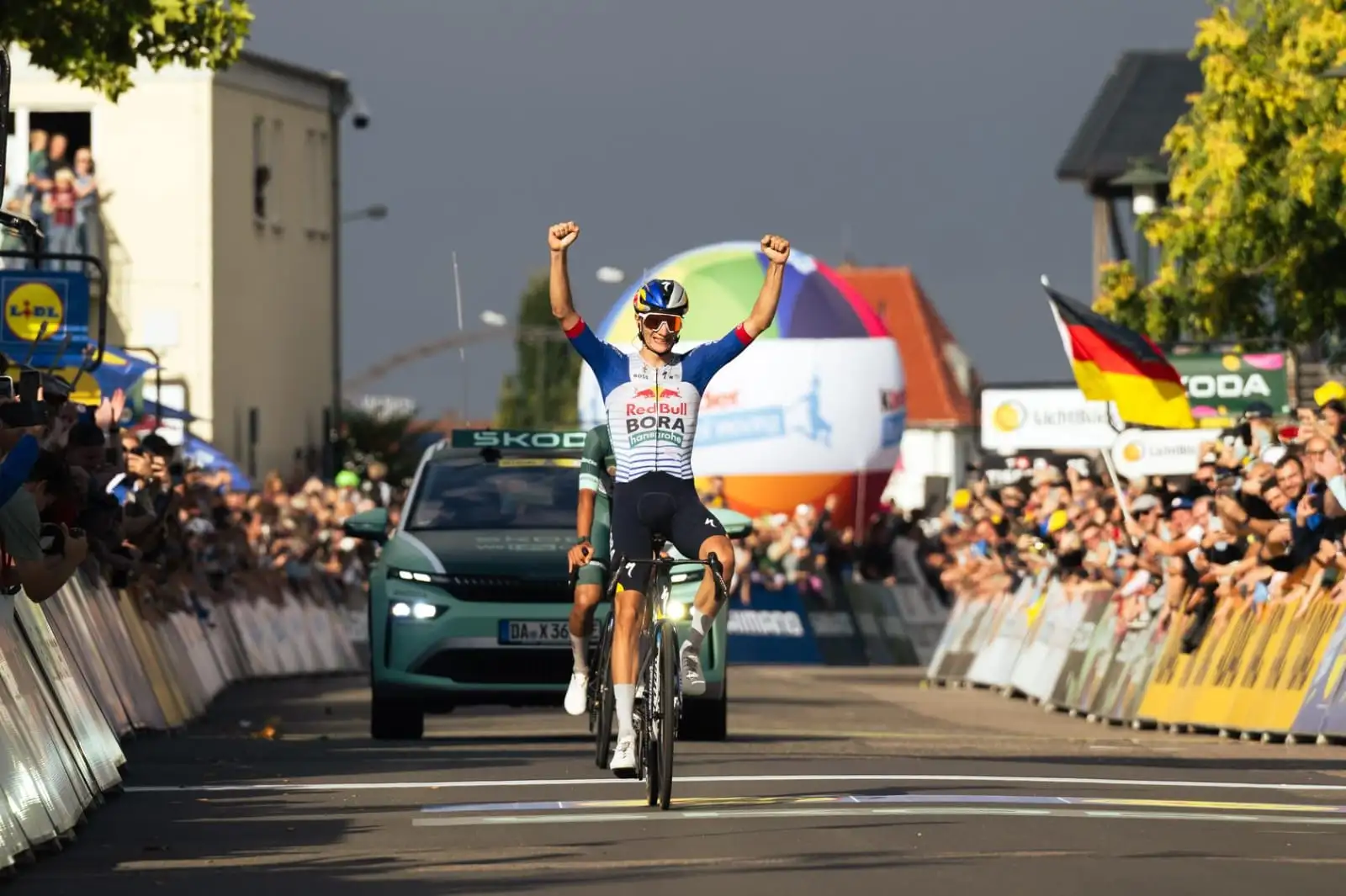 Radsporttag in Bad Dürkheim: Finale der Lidl Deutschland Tour am Wurstmarktplatz
