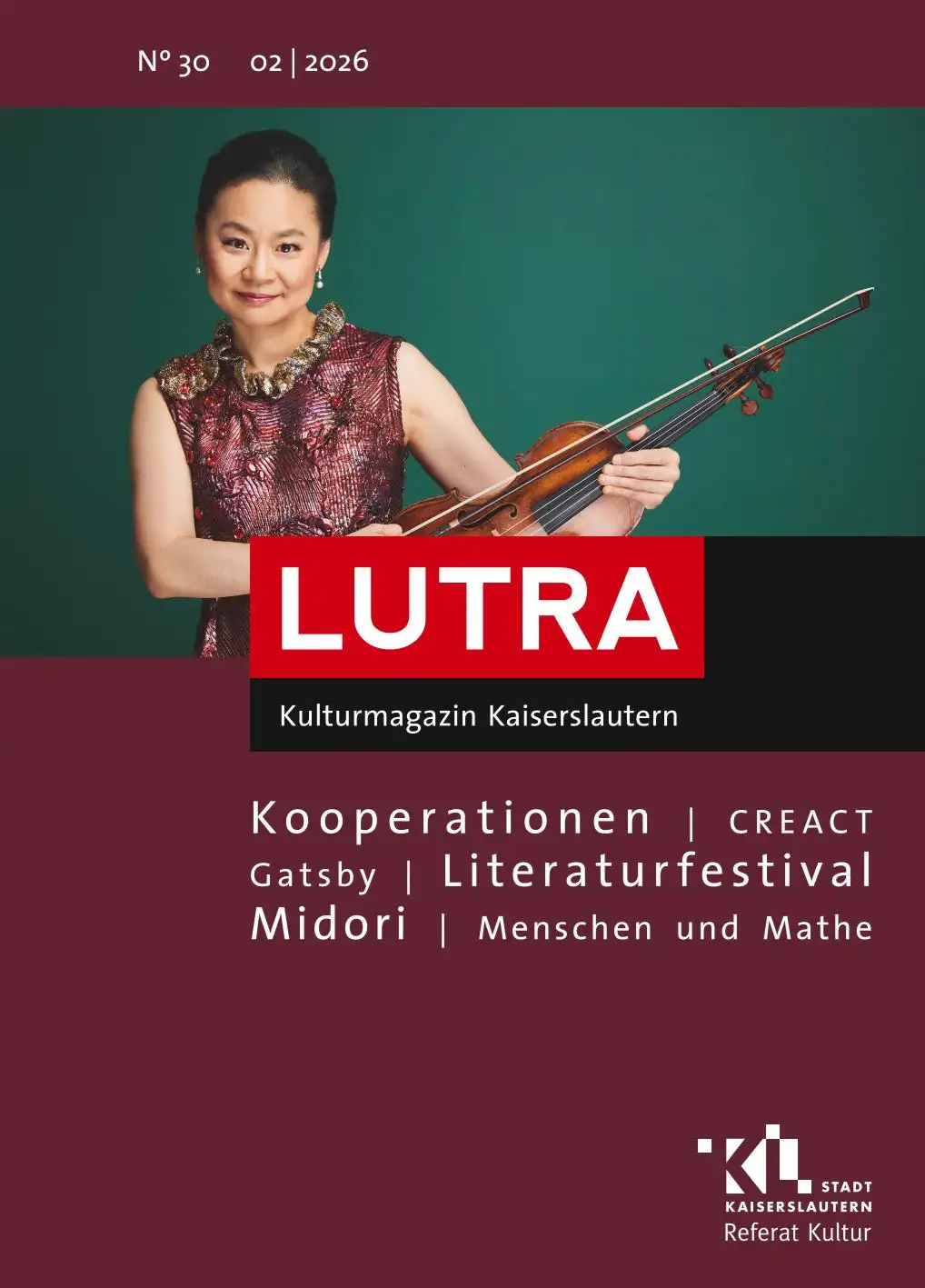 LUTRA 2/2026 unter „Kultur und Kooperationen“ – letzte Printausgabe, künftig verstärkt digital