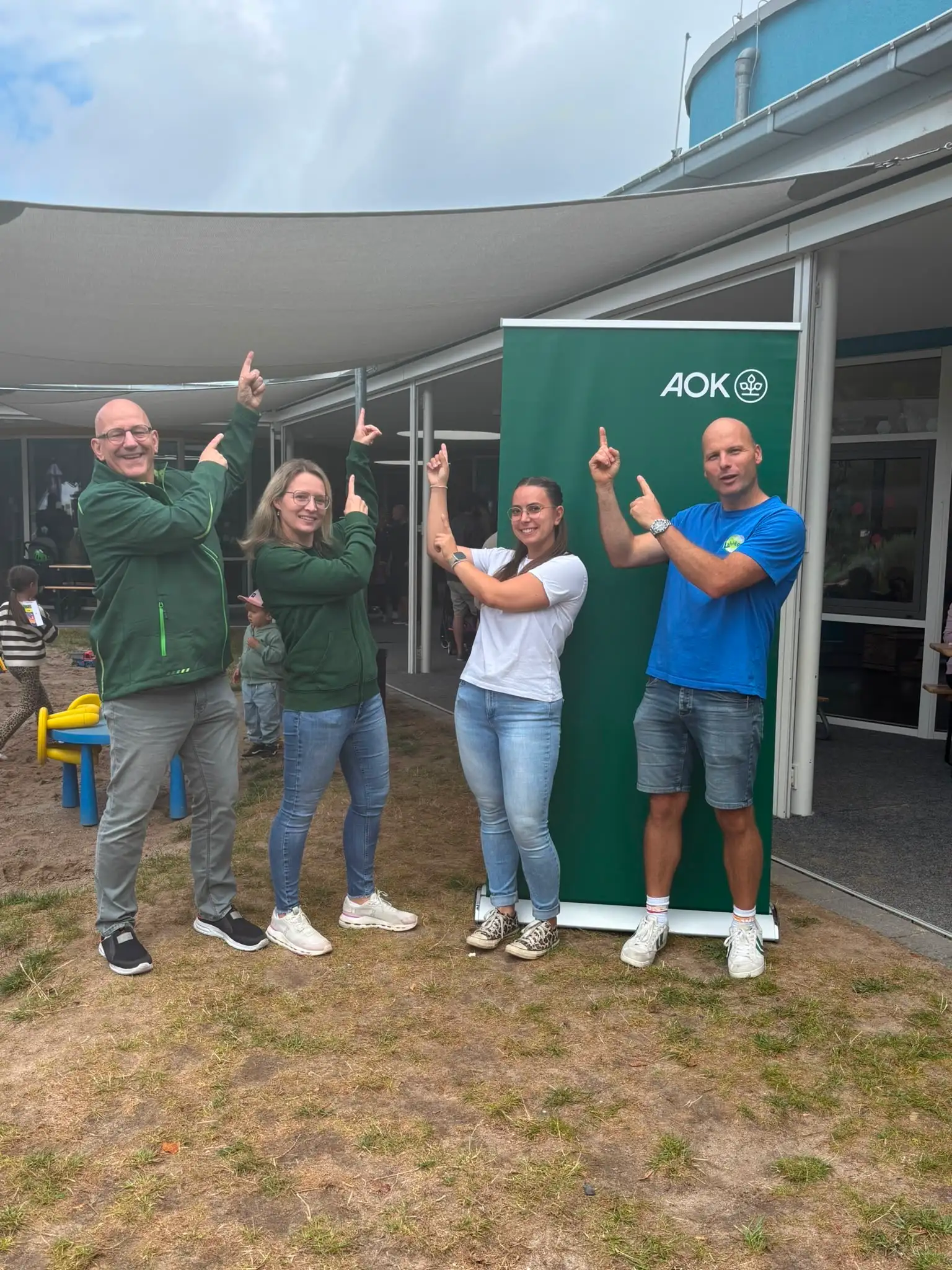 Das neue Sonnensegel