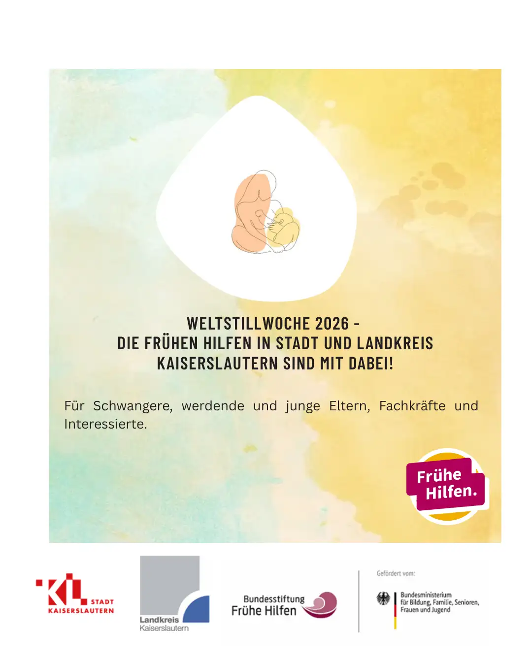 Weltstillwoche in Kaiserslautern: „Stillen. Deine Superkraft.“
