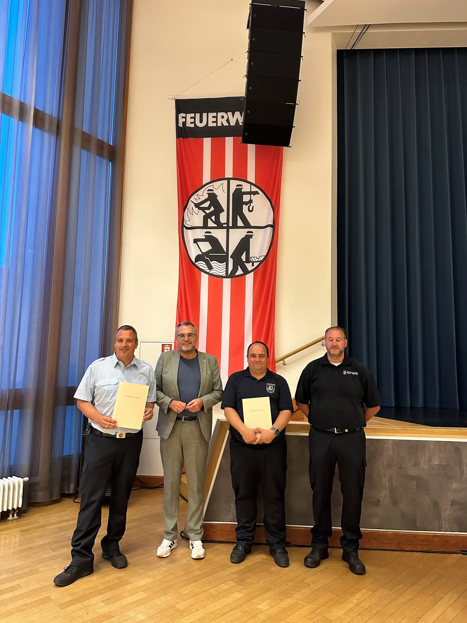 Marco Woog wird neuer Wehrleiter in Bingen am Rhein
