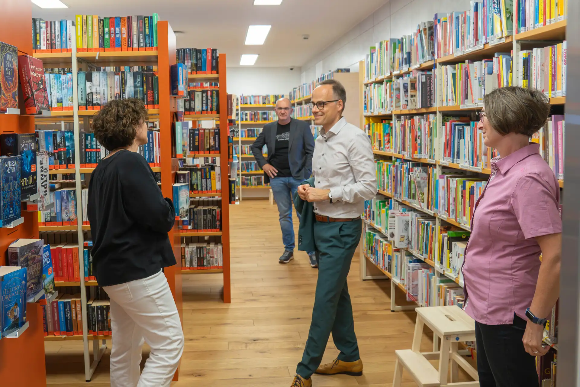 Staatssekretär Dr. Denis Alt besucht Museum Boppard und neue Stadtbibliothek