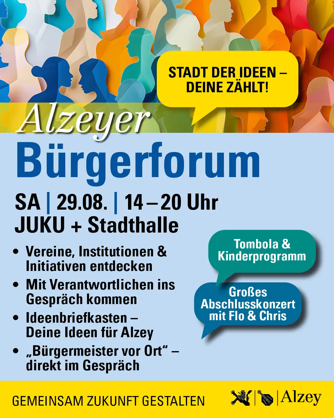 Bürgerforum Alzey 2026: Austausch, Vernetzung und Beteiligung