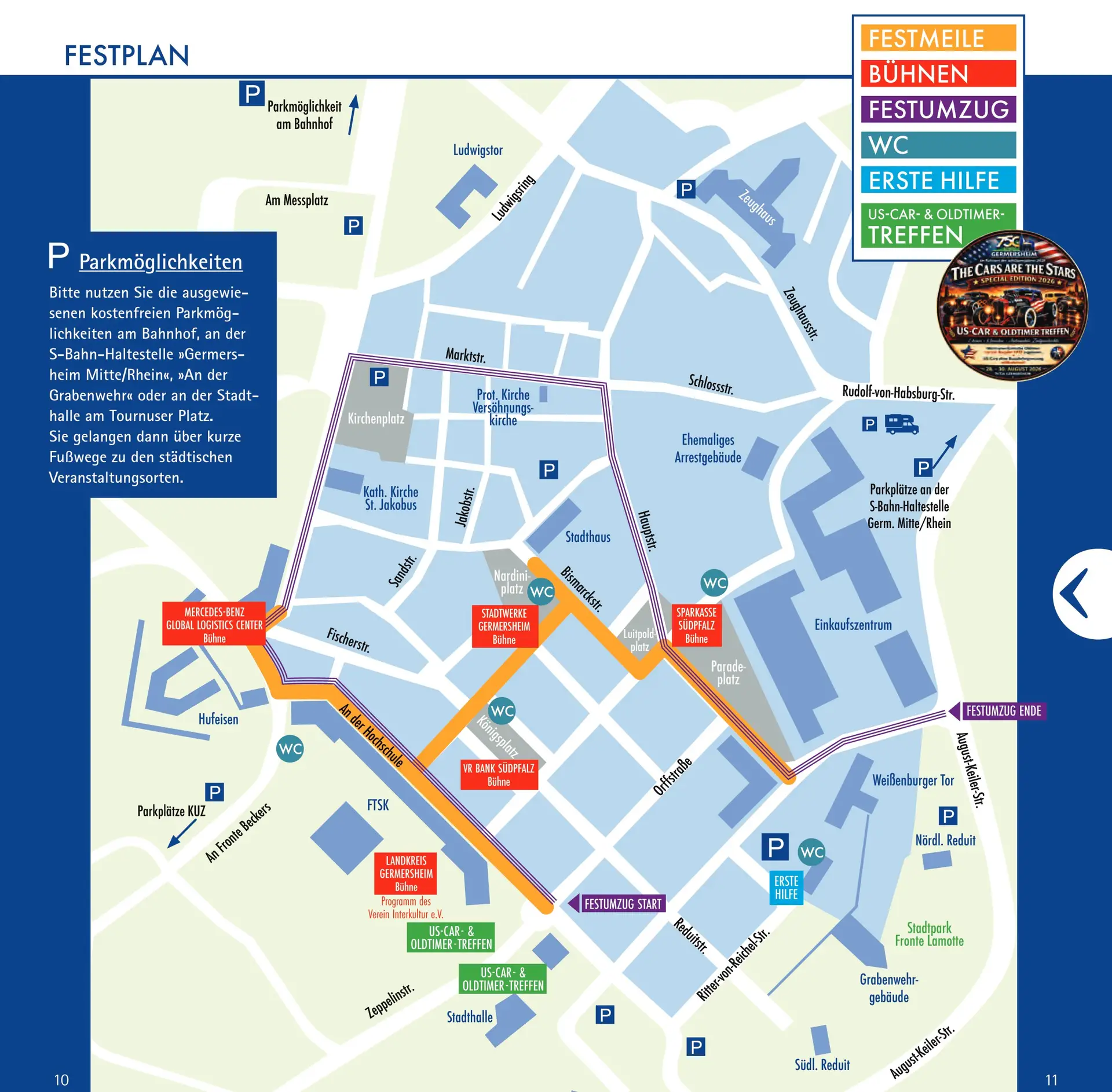 ÖPNV-Angebot zum Festwochenende „750 Jahre Stadtrechte“ in Germersheim erweitert