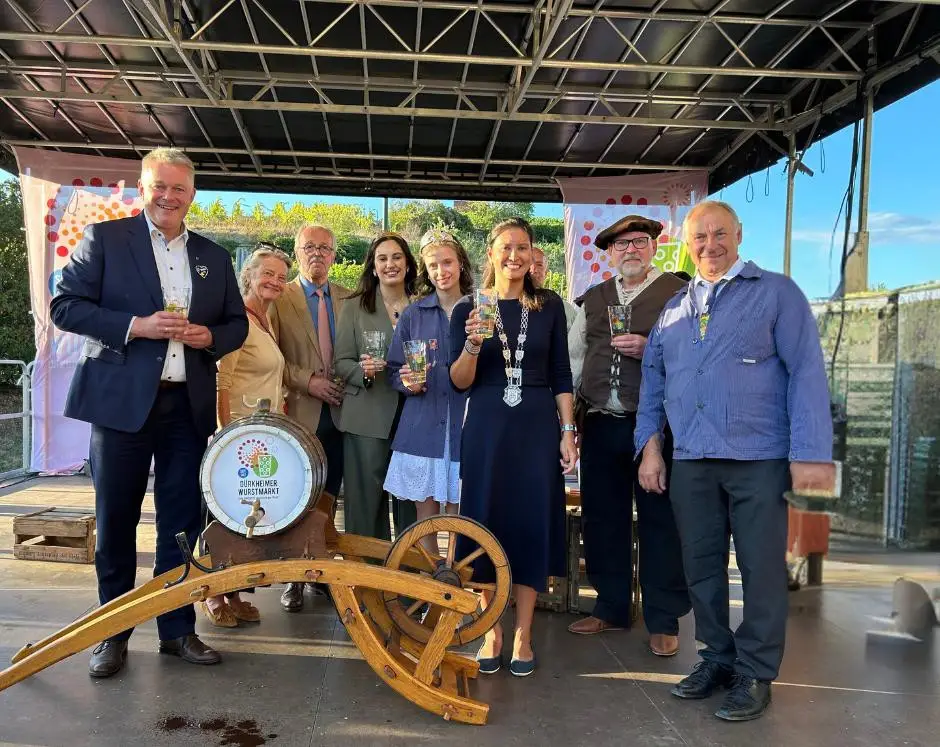 610. Dürkheimer Wurstmarkt eröffnet mit festlichem Auftakt in Bad Dürkheim