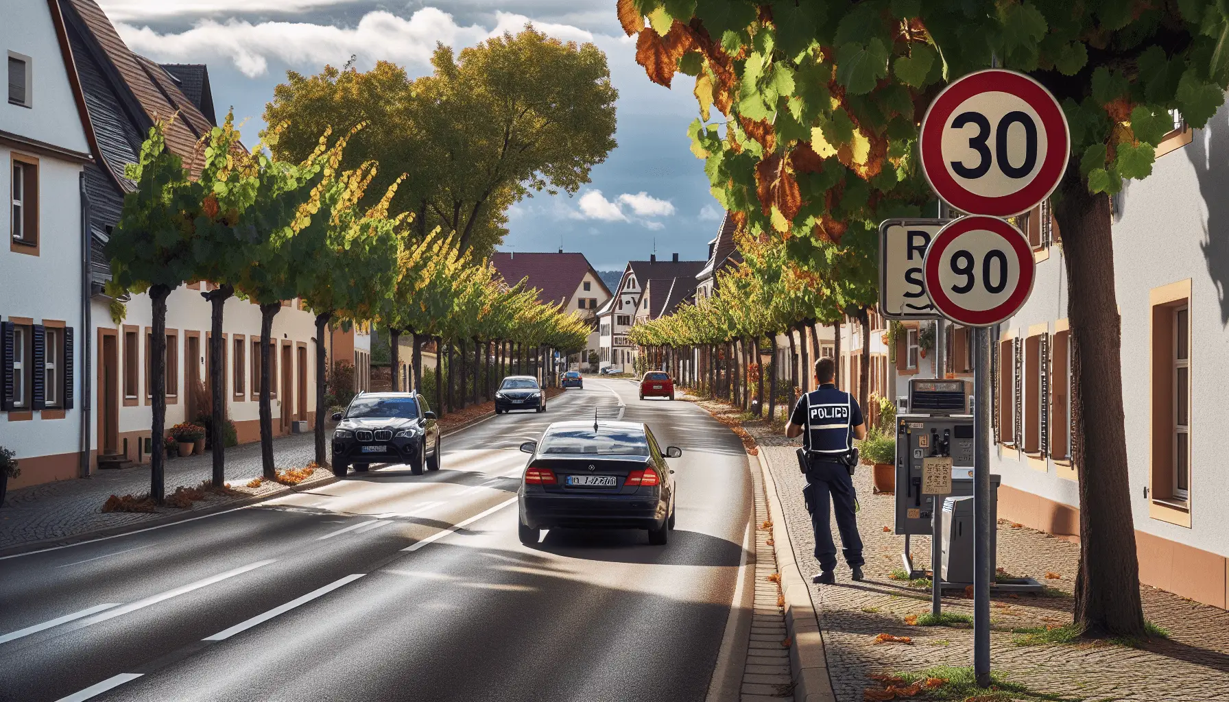 Geschwindigkeitskontrollen in Deidesheim: Ein Aufruf zur Verkehrssicherheit