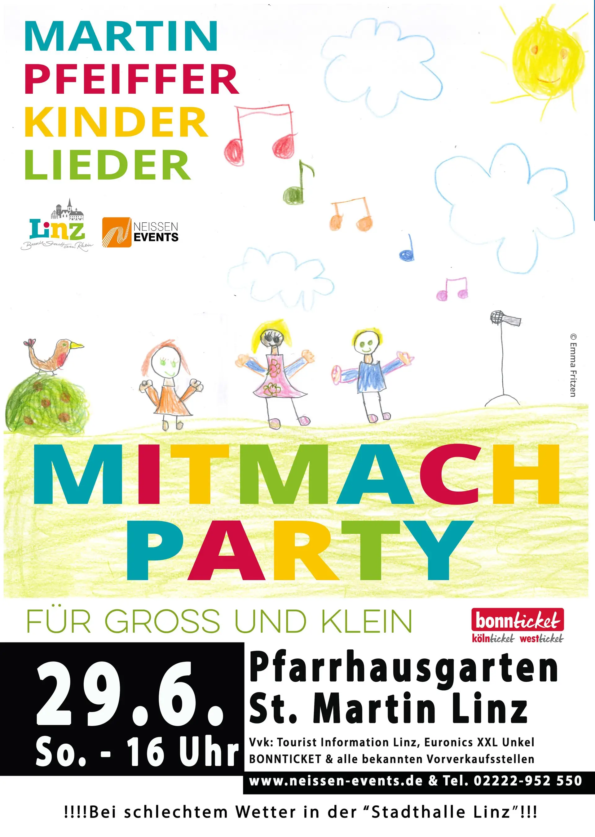 Kinder-Mitsing-Party in Linz mit Martin Pfeiffer