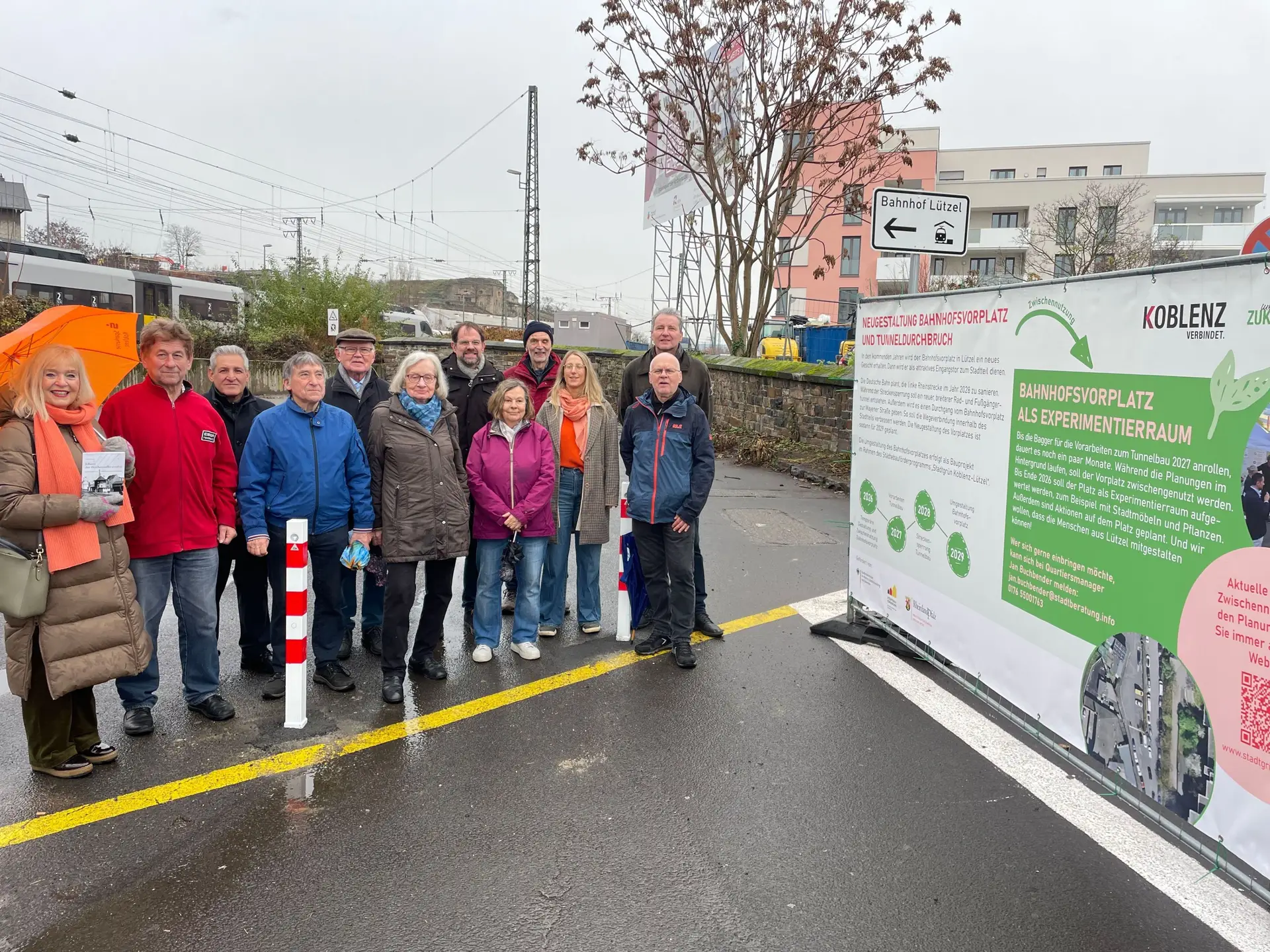Kreatives Zwischennutzungsprojekt am Koblenzer Bahnhofsvorplatz