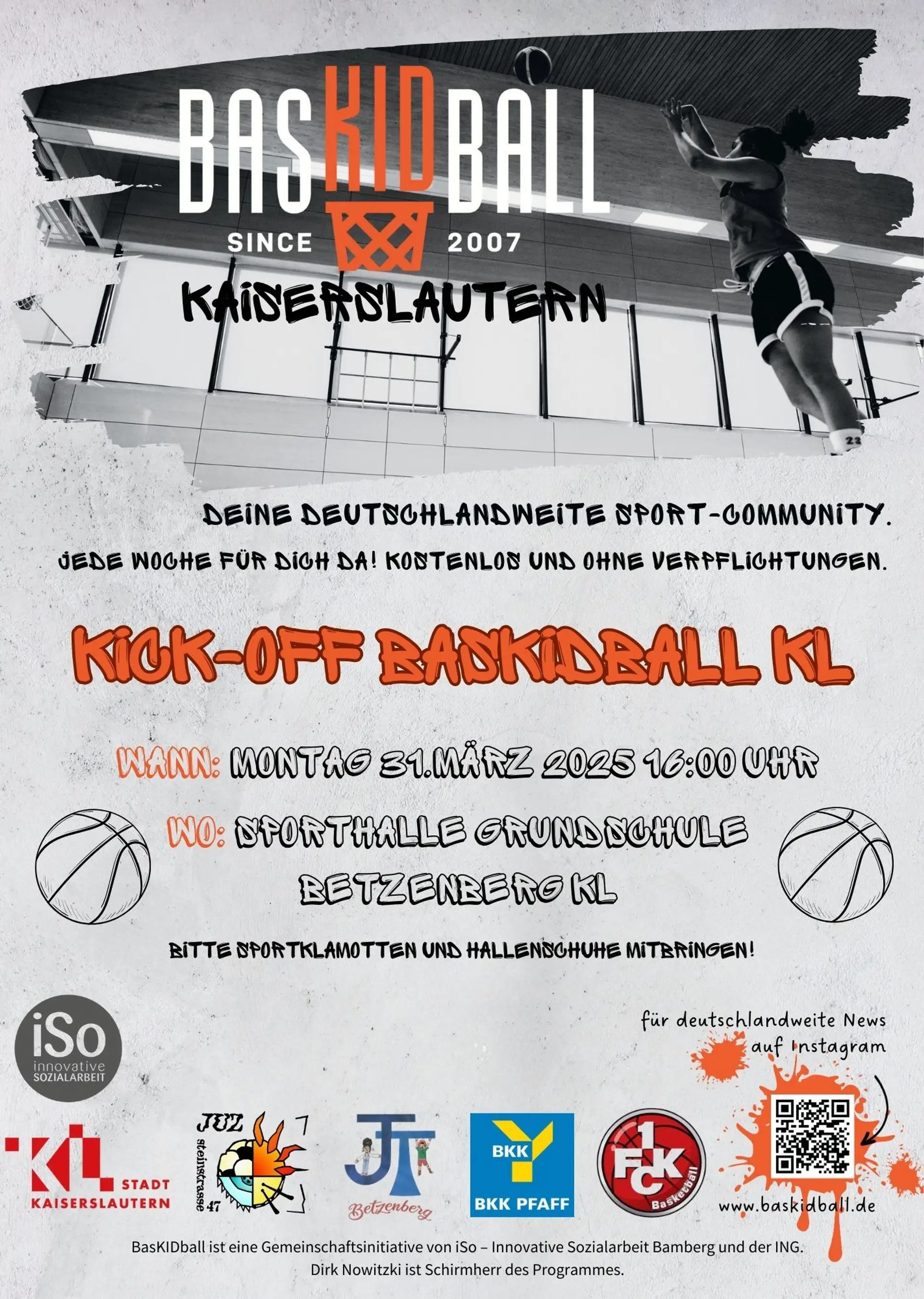 Neuer BasKIDball-Standort in Kaiserslautern eröffnet