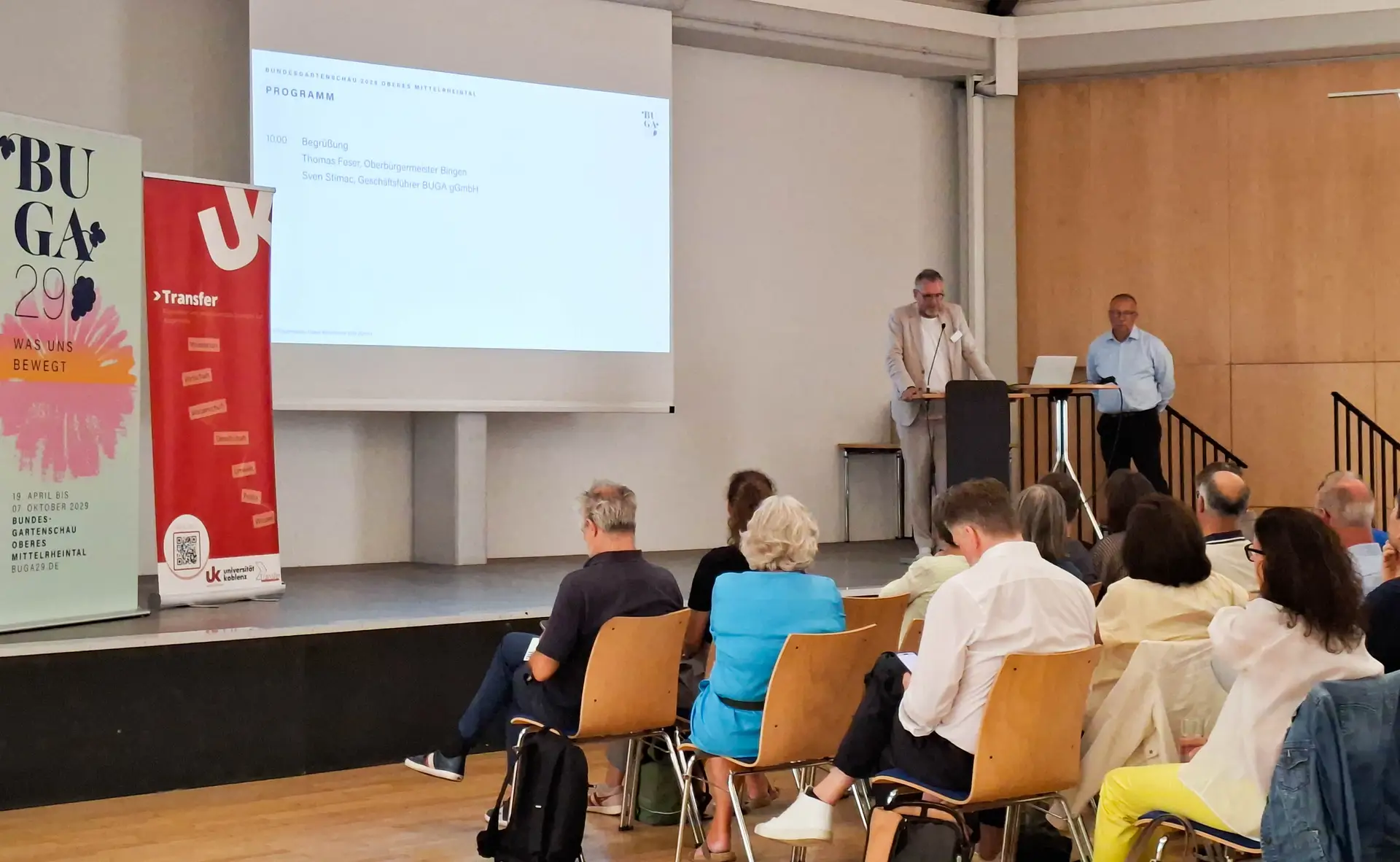 BUGA-Dialog im Kulturzentrum Bingen: Zukunft der Ortskerne im Fokus