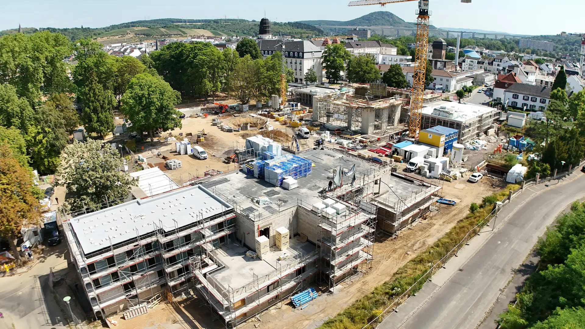 Kurpark Wiederaufbau