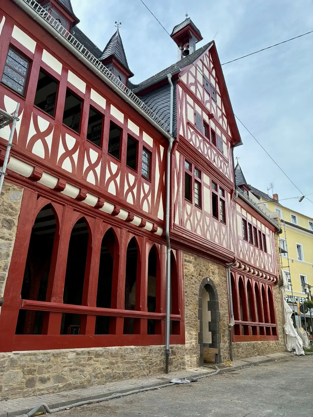 Sanierung am Alten Rathaus in Lahnstein: Gerüst abgebaut