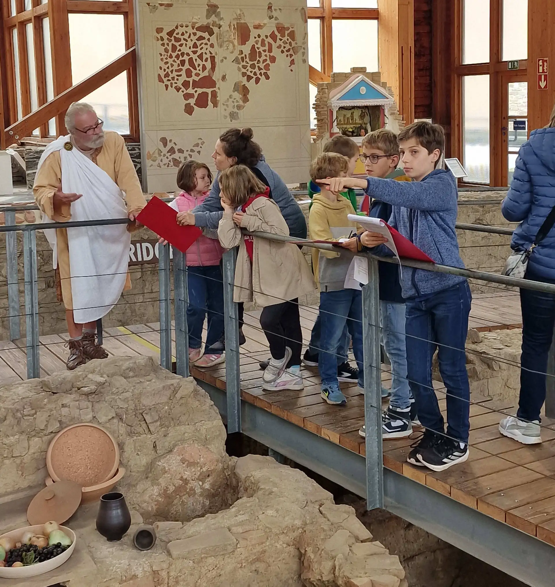 Besonders in den Ferien ist das Museum Roemervilla ein Magnet für Familien.