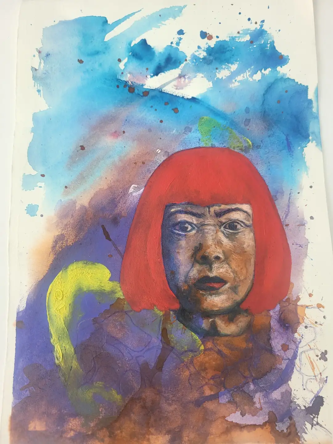 „Offenes Atelier + Kunstwerk des Monats“ startet mit „Portraits Mixed Media“