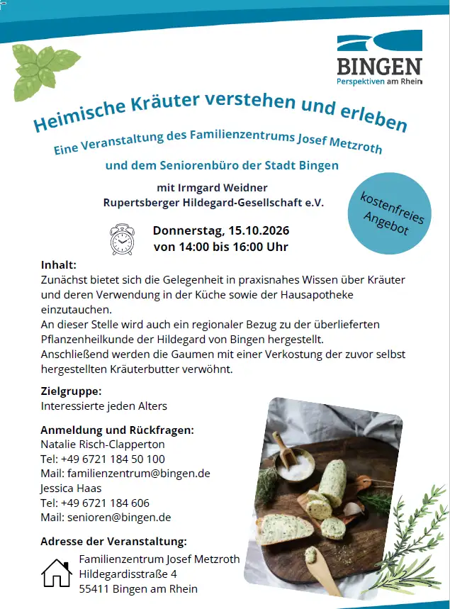 Foto zeigt eine Sammlung heimischer Kräuter.