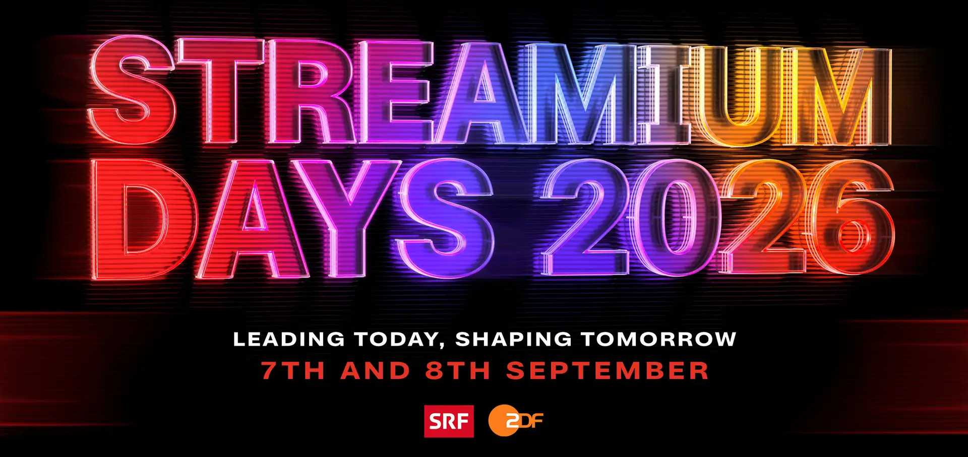ZDF und SRF starten die Streamium Days 2026 / Das neue internationale Leadership-Forum für die Medienbranche